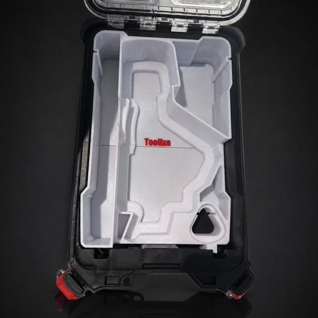 Insert Toolixo vide pour Milwaukee M12 CHZ avec logements batteries et lames