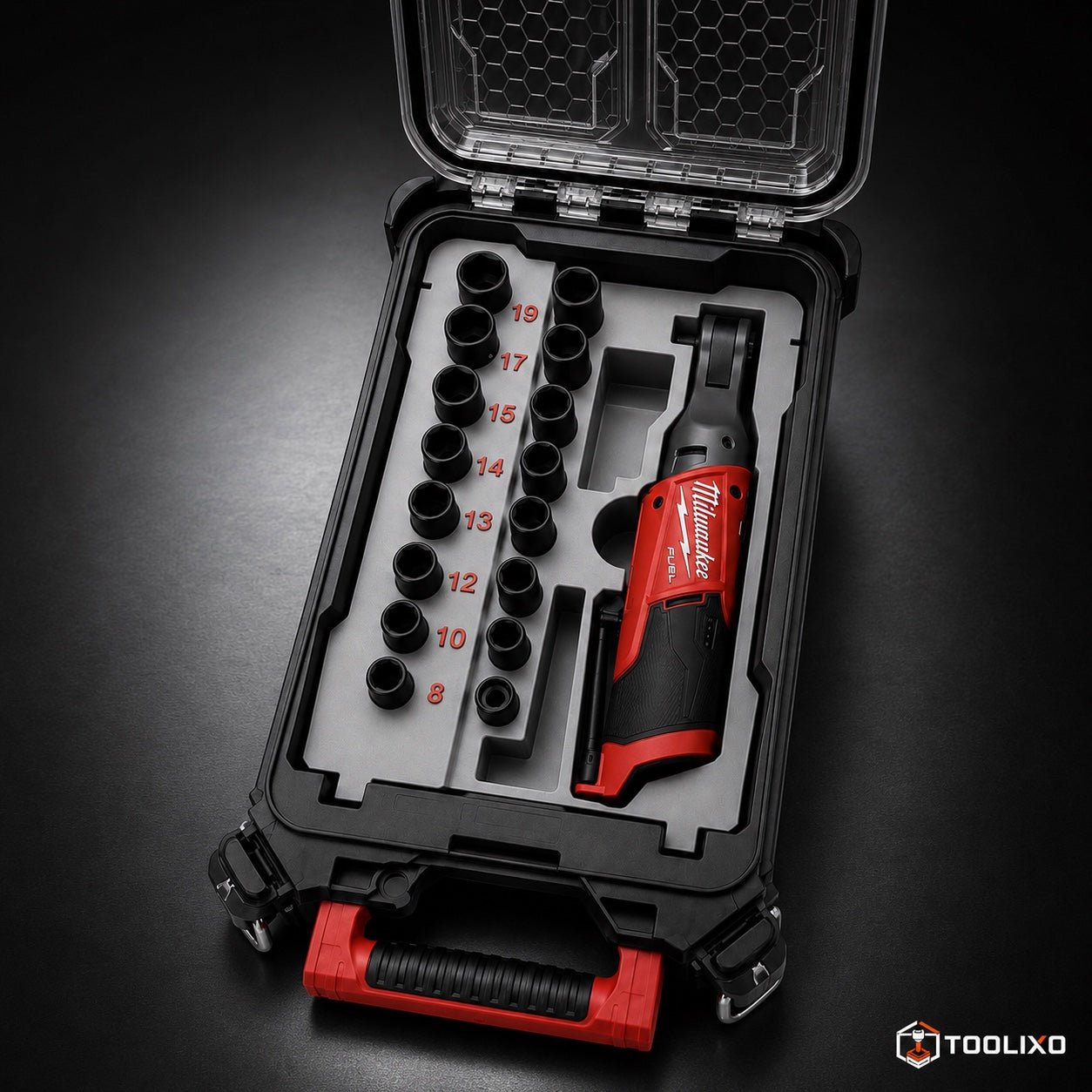 Insert 3D Toolixo pour cliquet Milwaukee M12 et douilles