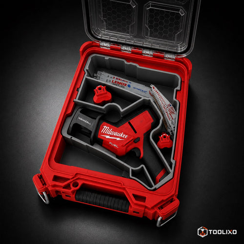 Insert 3D Toolixo Milwaukee M12 HACKZALL avec lames et accessoires
