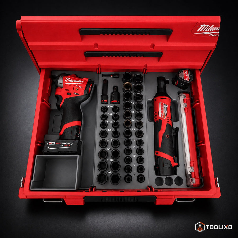 Insert 3D PACKOUT M12 – mécanique XL + douilles
